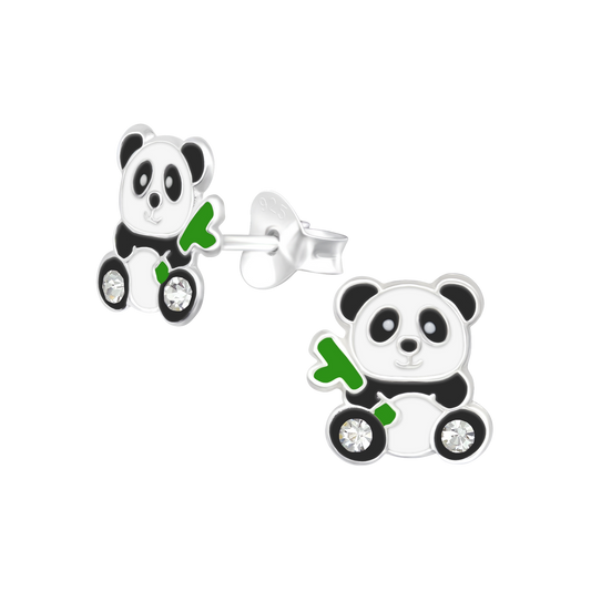 Panda Stud Earrings