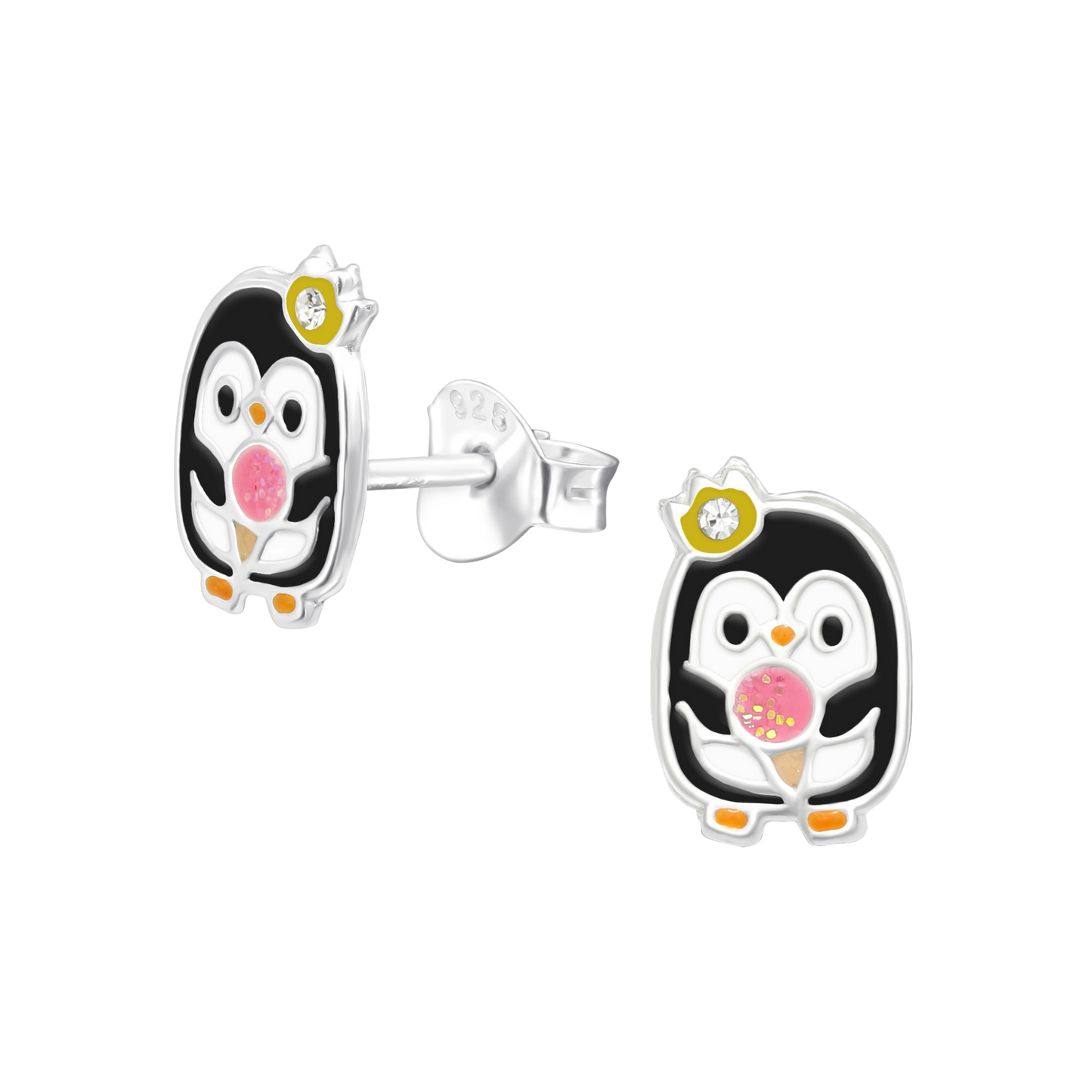 Penguin Stud Earrings