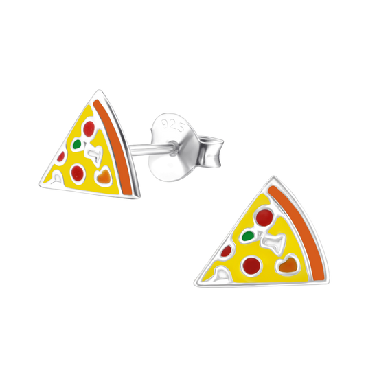 Pizza Stud Earrings