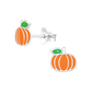 Pumpkin Stud Earrings