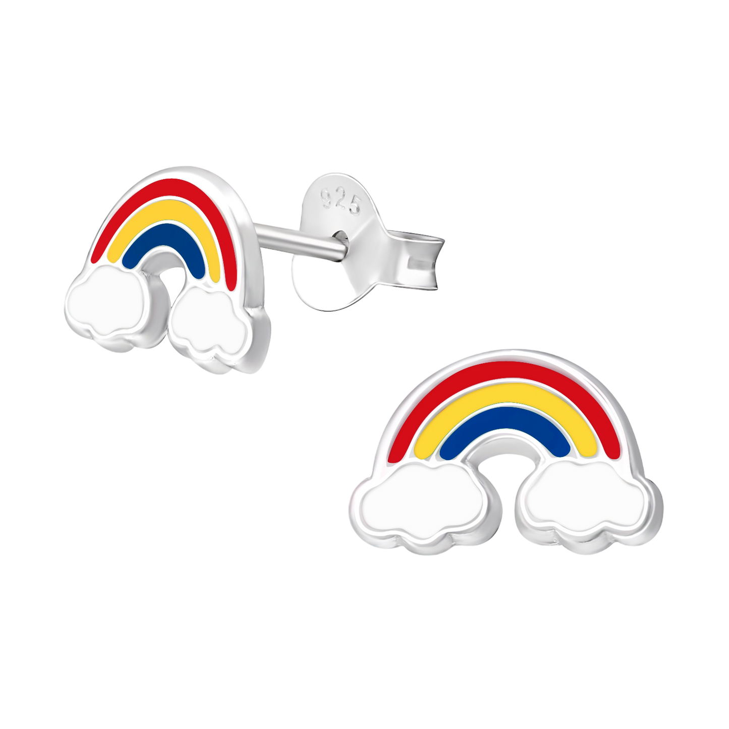 Rainbow Clouds Earrings