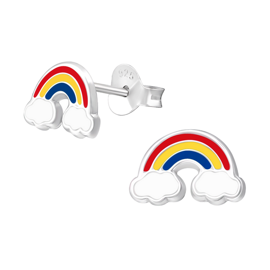 Rainbow Clouds Earrings