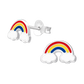 Rainbow Clouds Earrings