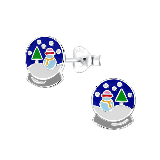 Snow Globe Studs