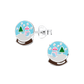 Snow Globe Earrings