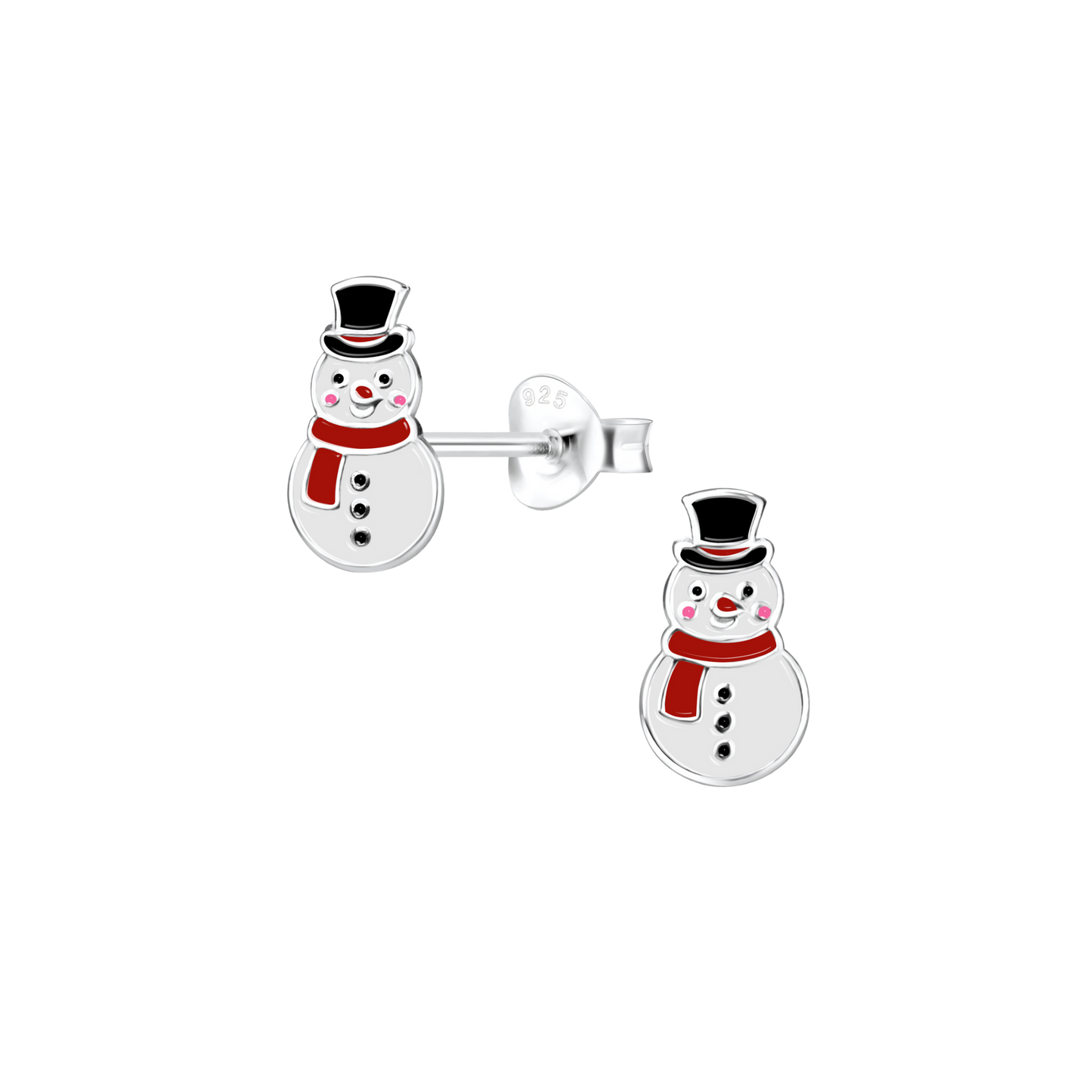 Snowman Earrings