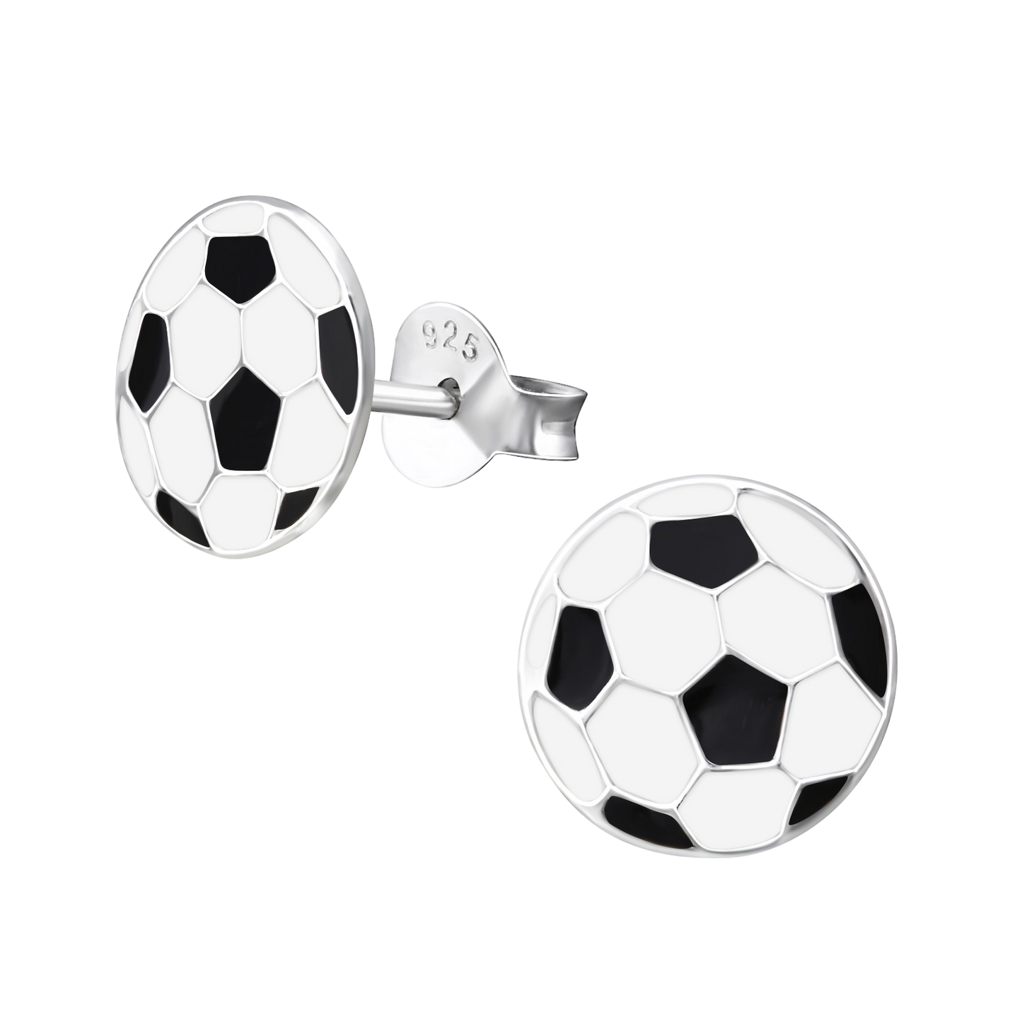 Soccer Stud Earrings