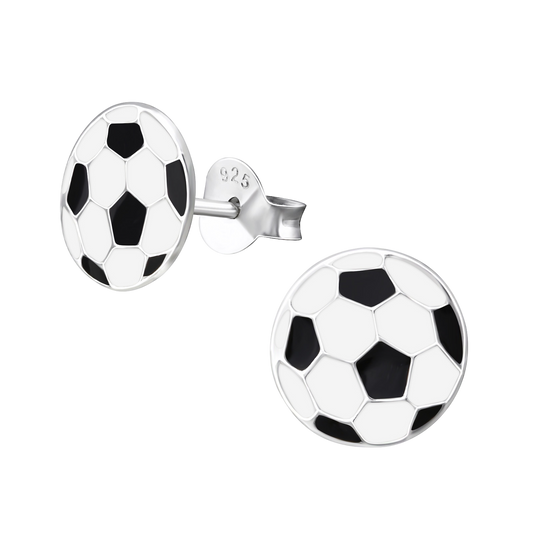 Soccer Stud Earrings