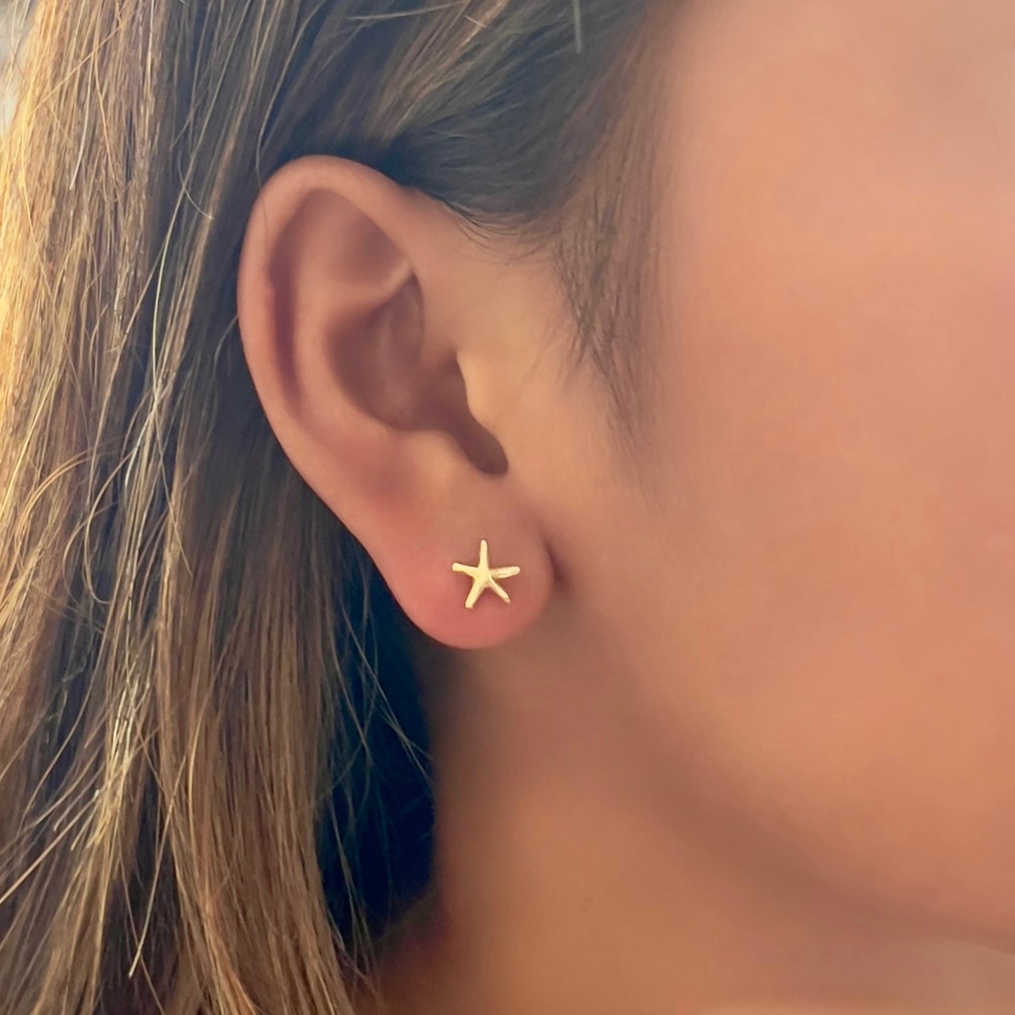 Gold-Filled Starfish Studs