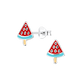 Watermelon Popsicle Earrings