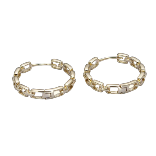 Harper Chain Link Hoops