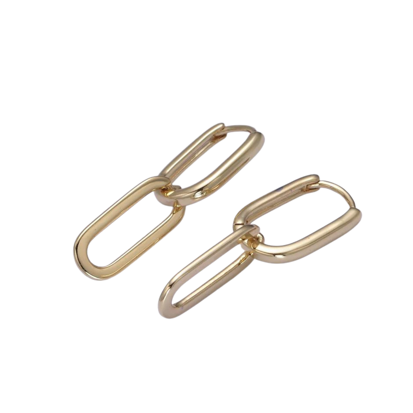 Gia Paperclip Hoops